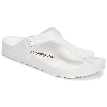 Schoenen Dames Teenslippers Birkenstock GIZEH EVA Wit