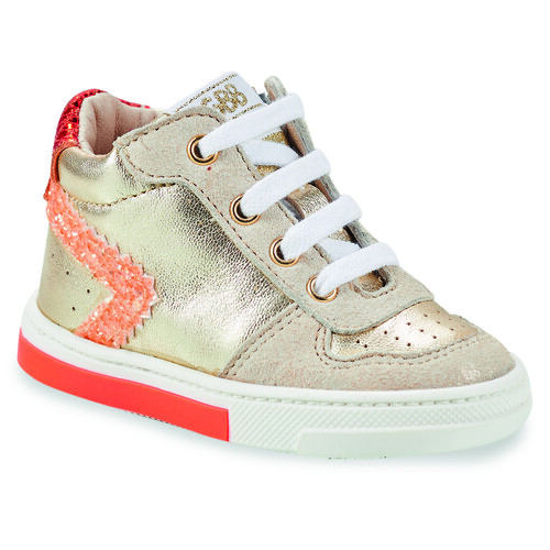 Schoenen Meisjes Hoge sneakers GBB LOULOU Beige