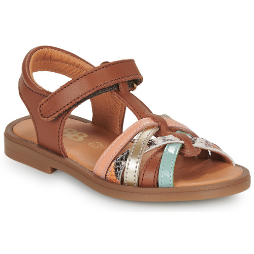 Schoenen Meisjes Sandalen / Open schoenen GBB ANNABELLE Bruin