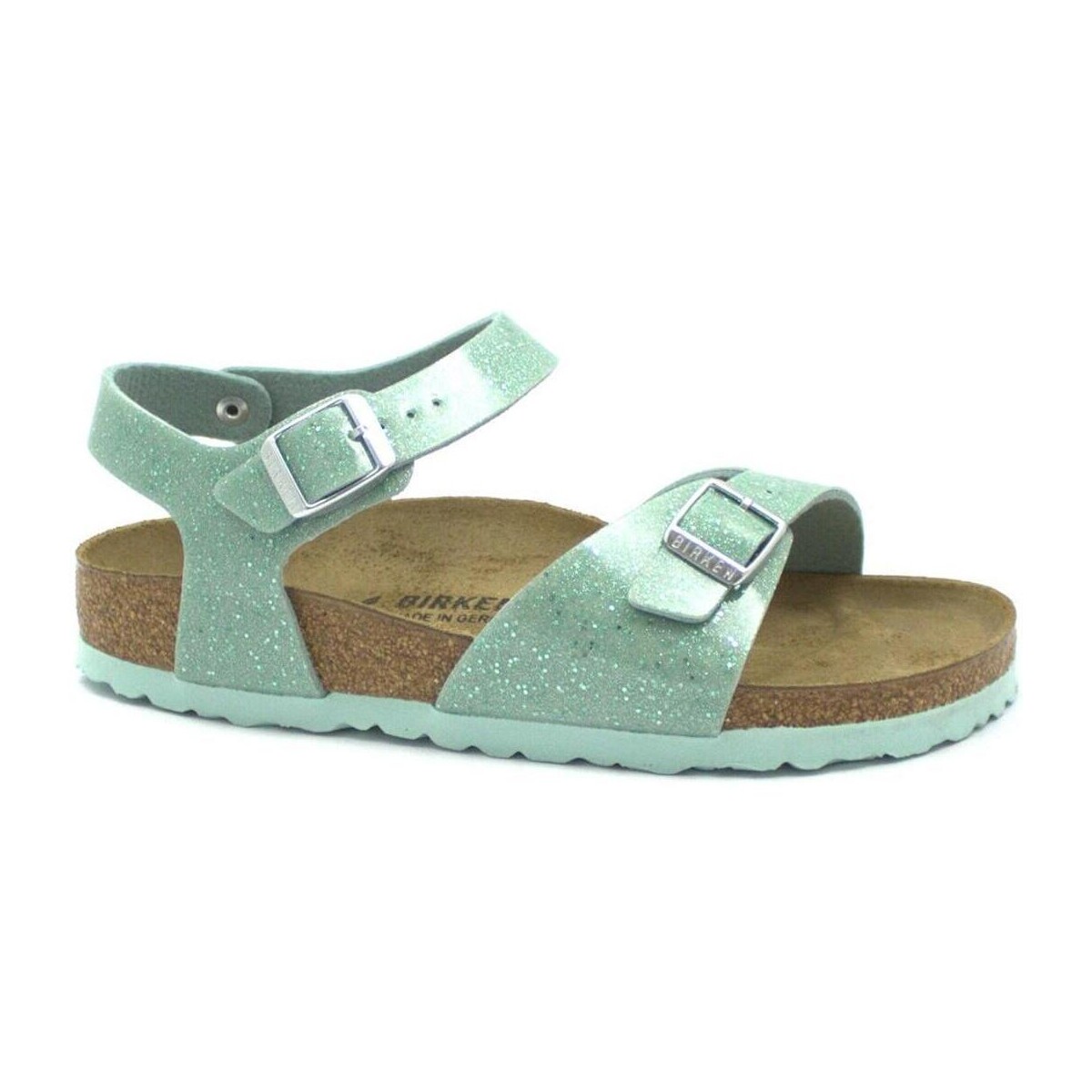 Schoenen Kinderen Sandalen / Open schoenen Birkenstock BIR-RRR-1015654-CSM Groen