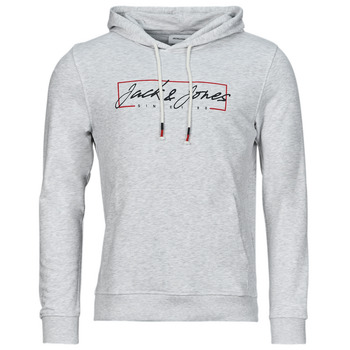 Textiel Heren Sweaters / Sweatshirts Jack & Jones JJZURI SWEAT HOOD Wit