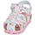 Schoenen Meisjes Sandalen / Open schoenen Kickers SUMMERTAN Wit / Roze