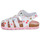 Schoenen Meisjes Sandalen / Open schoenen Kickers SUMMERTAN Wit / Roze