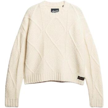 Textiel Dames Truien Superdry  Beige