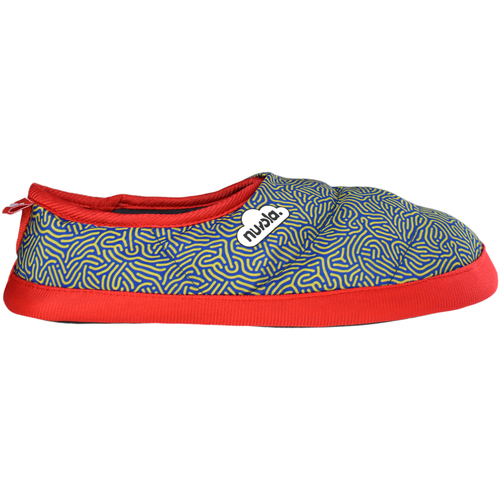 Schoenen Sloffen Nuvola. Printed 21 Noodle Blauw