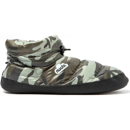 Schoenen Sloffen Nuvola. Boot Home New Camouflage Groen