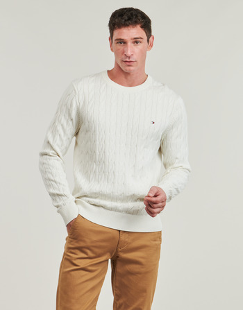 Tommy Hilfiger CLASSIC COTTON CABLE CREW NECK