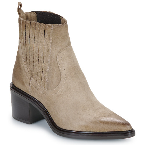 Schoenen Dames Enkellaarzen Mjus MERANO Beige