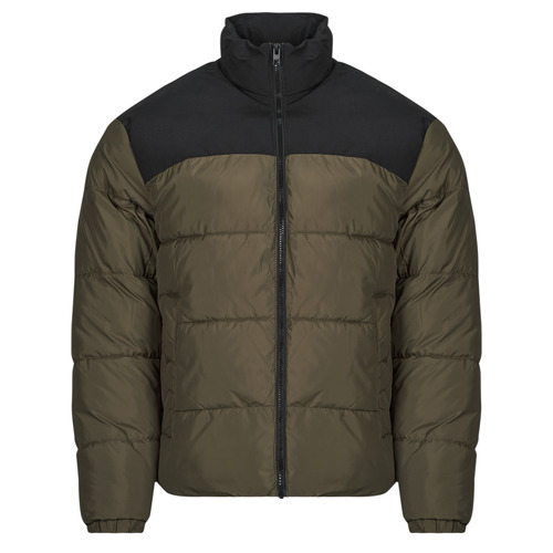 Textiel Heren Dons gevoerde jassen Jack & Jones JJMOON Zwart / Bruin