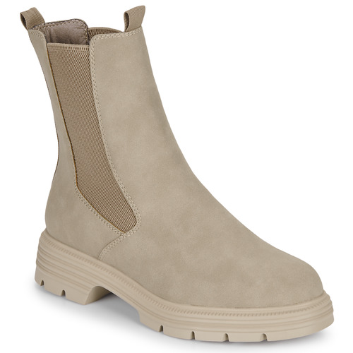 Schoenen Dames Laarzen Tamaris SENTINIS Beige