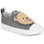 Schoenen Kinderen Lage sneakers Converse CHUCK TAYLOR ALL STAR ONE STRAP SHERPA BEAR EASY-ON Grijs