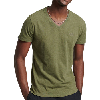 Textiel Heren T-shirts & Polo’s Superdry  Groen