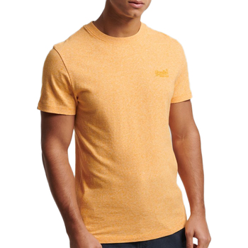 Textiel Heren T-shirts & Polo’s Superdry  Geel