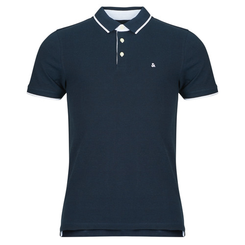 Textiel Heren Polo's korte mouwen Jack & Jones JJEPAULOS Marine