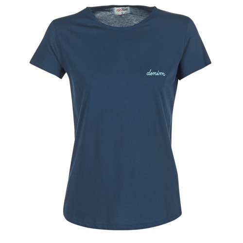 Textiel Dames T-shirts korte mouwen Yurban IHOULOU Marine