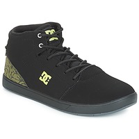 Schoenen Kinderen Hoge sneakers DC Shoes CRISIS HIGH SE B SHOE BK9 Zwart / Groen