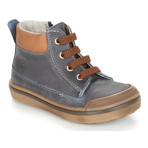 Schoenen Jongens Laarzen Citrouille et Compagnie JIK Blauw / Cocnac