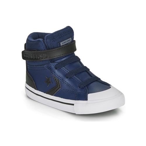 Buty Dziecko Trampki wysokie Converse PRO BLAZE STRAP MARTIAN LEATHER HI Niebieski / Czarny