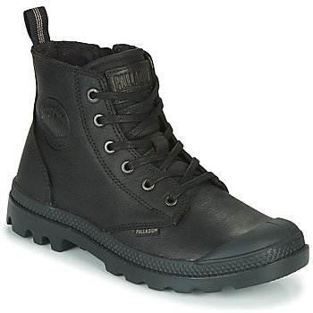 Buty Buty za kostkę Palladium PAMPA ZIP LTH ESS Czarny