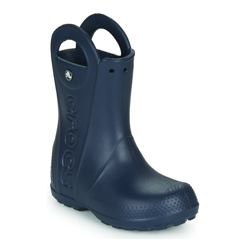 Buty Dziecko Kalosze Crocs HANDLE IT RAIN BOOT Navy