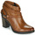 Buty Damskie Low boots Dream in Green NEGUS Camel