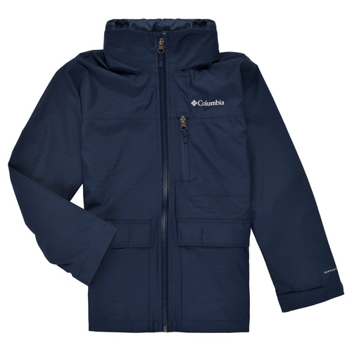 tekstylia Chłopiec Kurtki ocieplane Columbia VEDDER PARK JACKET Marine