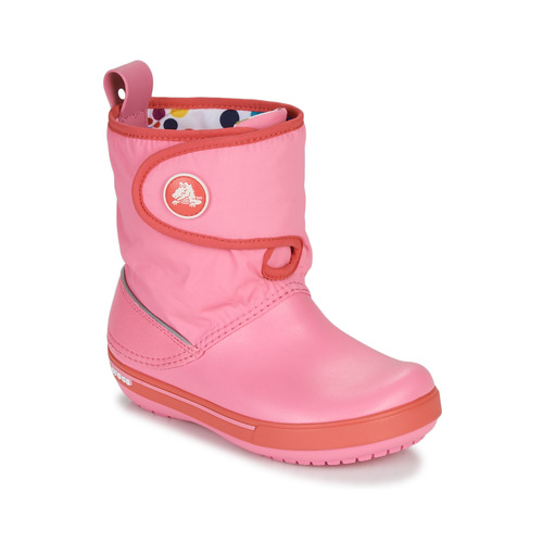 Buty Dziecko Śniegowce Crocs CROCBAND ll.5 GUST BOOT KIDS PLEM PPY Różowy