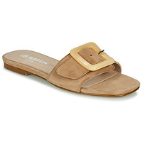 Buty Damskie Klapki JB Martin VIGNE Chevre / Velours / Camel