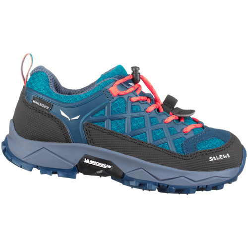 Buty Dziecko Trekking Salewa Buty trekkingowe dziecięce  Jr Wildfire Wp 64009-8641 Niebieski