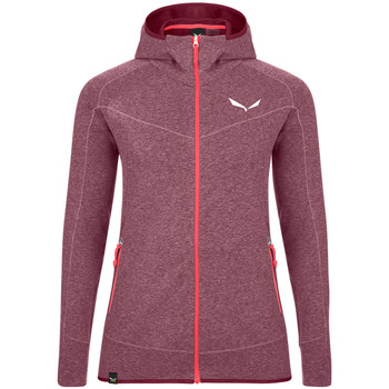 tekstylia Damskie Polary Salewa Bluza  Vezzena Dry W HD L/S 27926-6368 Czerwony