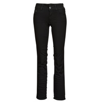 tekstylia Damskie Jeansy straight leg Pepe jeans GEN Czarny