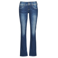 tekstylia Damskie Jeansy straight leg Pepe jeans GEN Niebieski