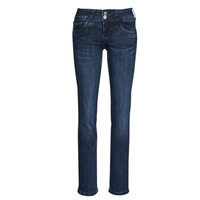 tekstylia Damskie Jeansy straight leg Pepe jeans GEN Niebieski