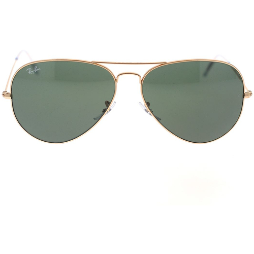 Zegarki & Biżuteria  okulary przeciwsłoneczne Ray-ban Occhiali da Sole  Aviator RB3025 001 Złoty