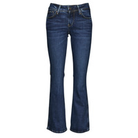 tekstylia Damskie Jeansy bootcut Pepe jeans NEW PIMLICO Niebieski / Vr6