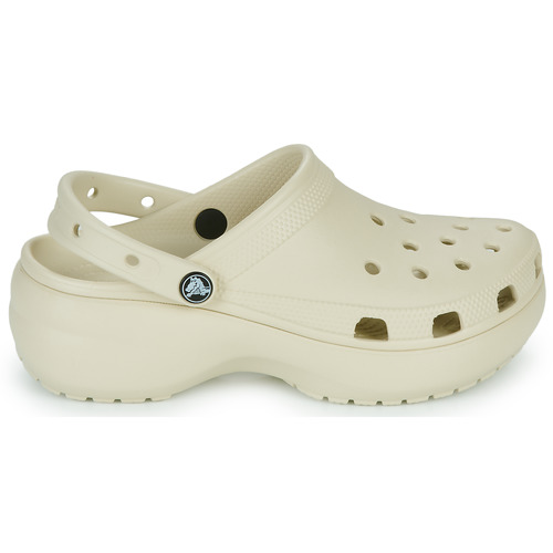 Crocs CLASSIC PLATFORM CLOG W Beżowy