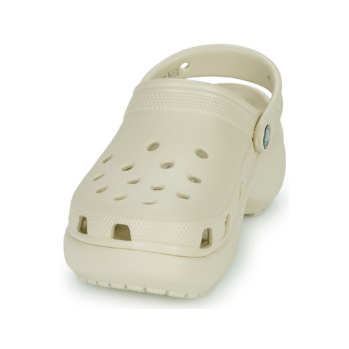 Crocs CLASSIC PLATFORM CLOG W Beżowy