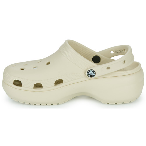 Crocs CLASSIC PLATFORM CLOG W Beżowy