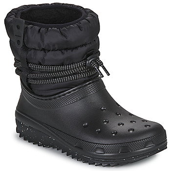 Buty Damskie Śniegowce Crocs CLASSIC NEO PUFF LUXE BOOT W Czarny