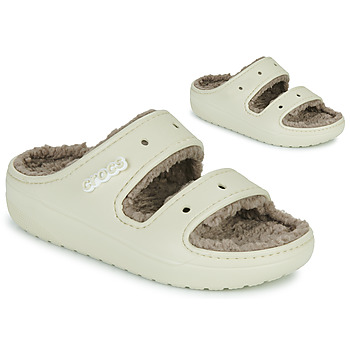 Buty Damskie Klapki Crocs CLASSIC COZZZY SANDAL Beżowy