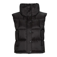 tekstylia Damskie Kurtki pikowane Superdry CODE MTN SPORT GILET Czarny