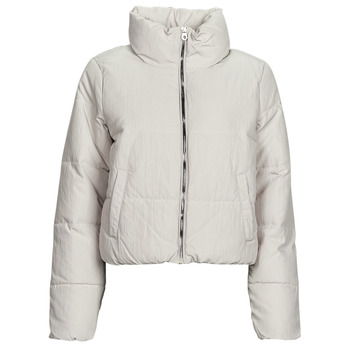 tekstylia Damskie Kurtki pikowane Only ONLDOLLY SHORT PUFFER JACKET OTW NOOS Biały