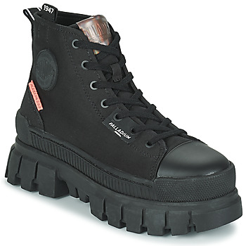 Buty Damskie Trampki wysokie Palladium REVOLT HI TX Czarny