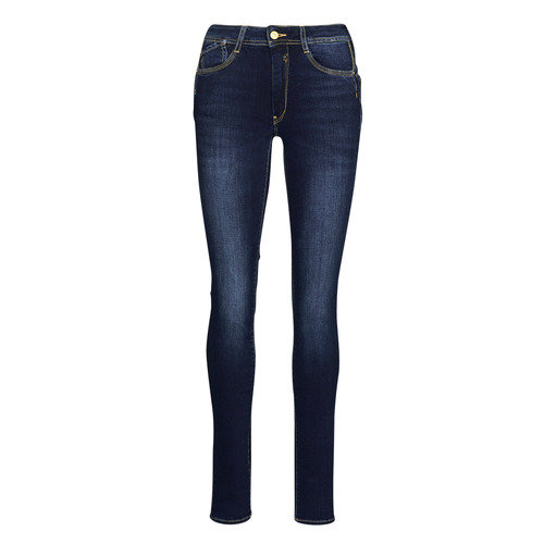 tekstylia Damskie Jeansy slim fit Le Temps des Cerises PULP HIGH HAGEN Blue