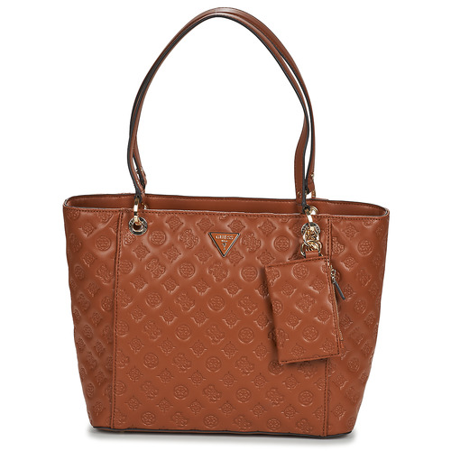 Torby Damskie Torby shopper Guess NOELLE LF Cognac