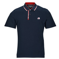 tekstylia Męskie Koszulki polo z krótkim rękawem Jack & Jones JCOLOGAN POLO SS Marine