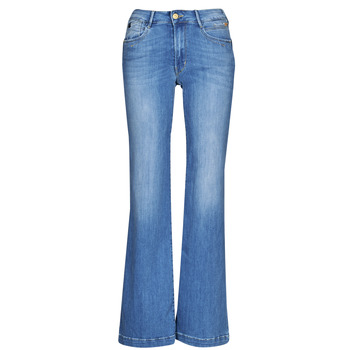 tekstylia Damskie Jeans flare / rozszerzane  Le Temps des Cerises PULP FLARE HIGH AXIS Niebieski