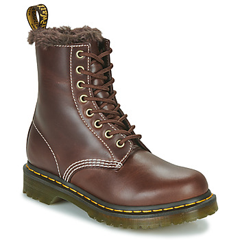 Buty Damskie Buty za kostkę Dr. Martens 1460 Serena Brązowy