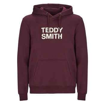 tekstylia Męskie Bluzy Teddy Smith SICLASS HOODY Bordeaux