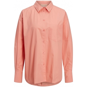 tekstylia Damskie Topy / Bluzki Jjxx Noos Shirt Jamie L/S - Coral Haze Pomarańczowy